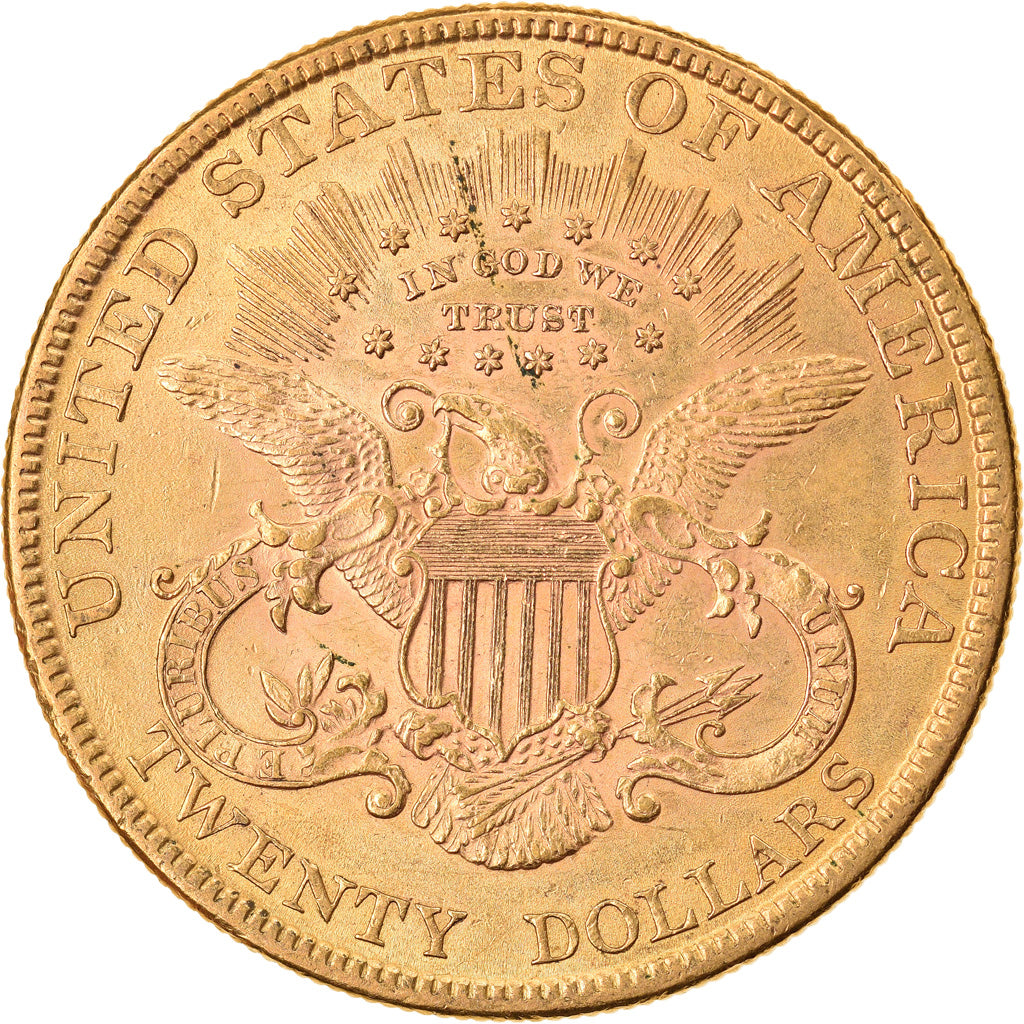 Coin, United States, Liberty Head, $20, Double Eagle, 1895, U.S. Mint