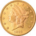 Moneda, Estados Unidos, Liberty Head, $20, Double Eagle, 1895, U.S. Mint