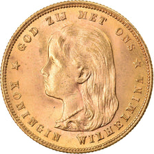 Münze, Niederlande, Wilhelmina I, 10 Gulden, 1897, UNZ, Gold, KM:118