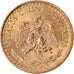 Coin, Mexico, 2 Pesos, 1945, Mexico City, MS(64), Gold, KM:461