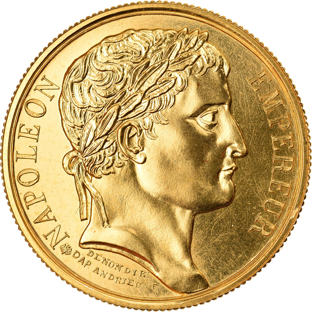 France, Medal, French Fifth Republic, Napoléon Bonaparte, 1981, MS(65-70), Gold