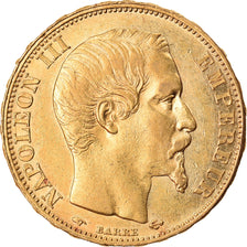 Moneda, Francia, Napoleon III, Napoléon III, 20 Francs, 1857, Paris, EBC, Oro