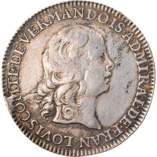 França, Token, Marine, Louis de Vermandois, Amiral de France, 1677, Rara
