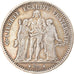 Coin, France, Hercule, 5 Francs, 1874, Bordeaux, VF(20-25), Silver, KM:820.2