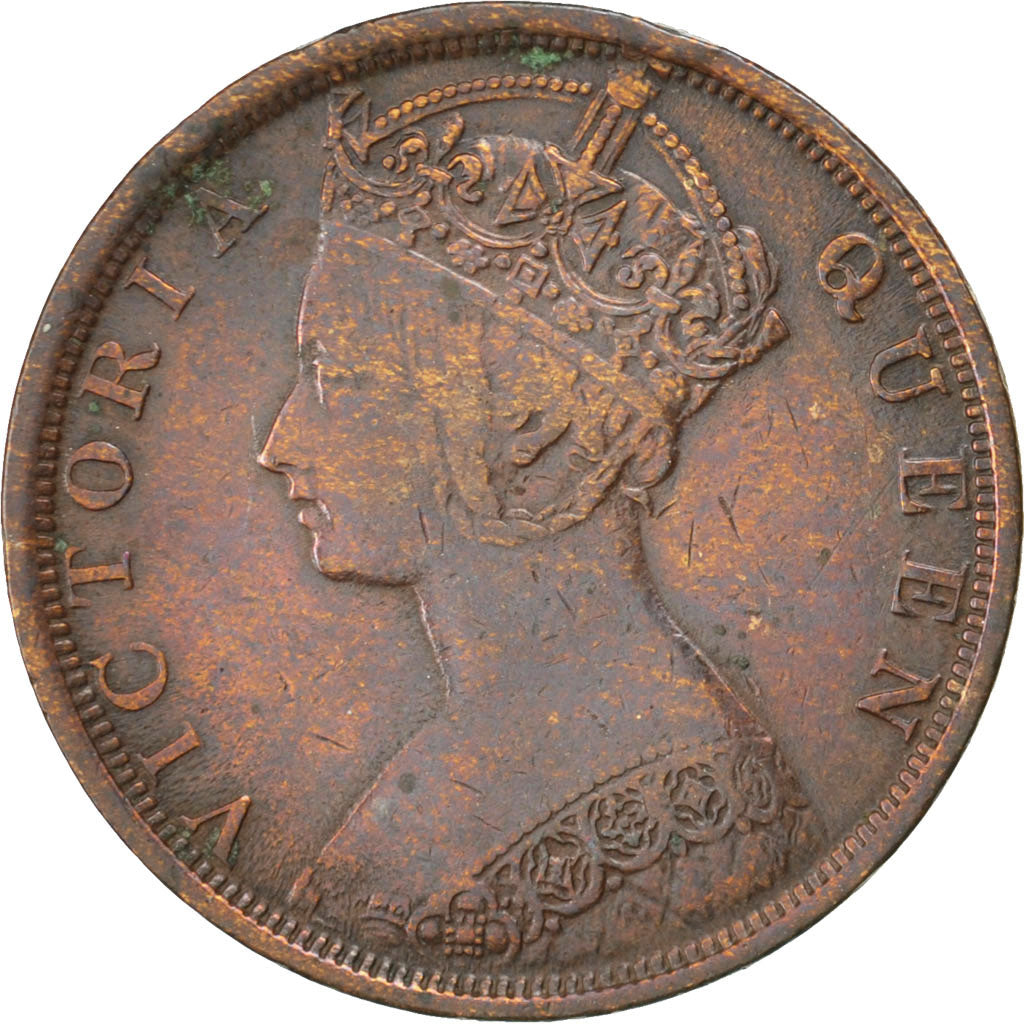 Hong Kong, Victoria, Cent, 1901, Heaton, BB, Bronzo, KM:4.3