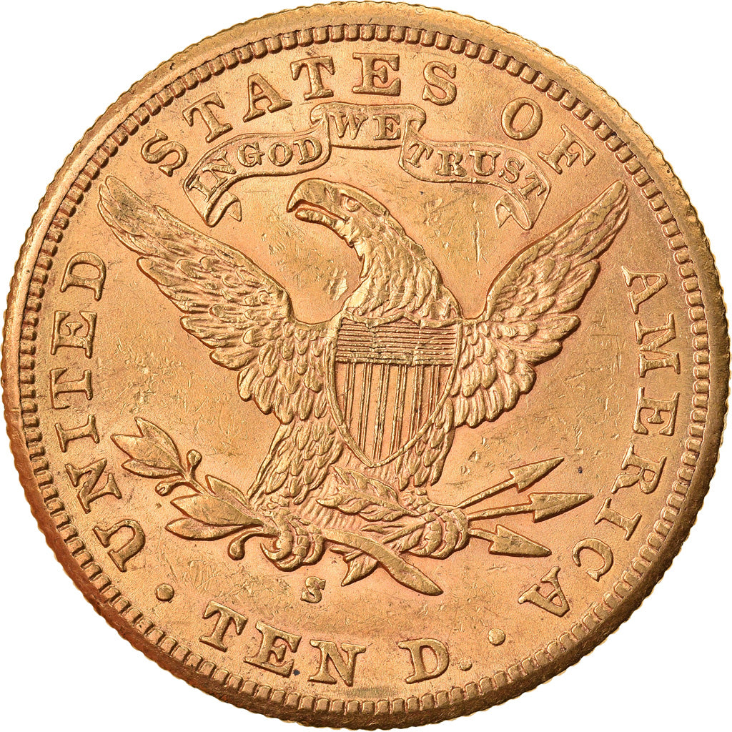 Coin, United States, Coronet Head, $10, Eagle, 1903, U.S. Mint, San Francisco