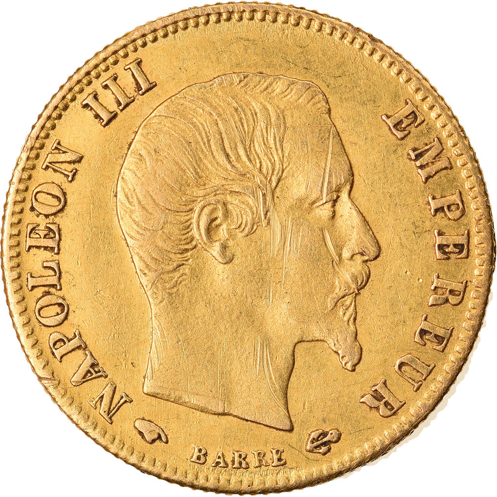 Münze, Frankreich, Napoleon III, Napoléon III, 5 Francs, 1860, Paris, VZ