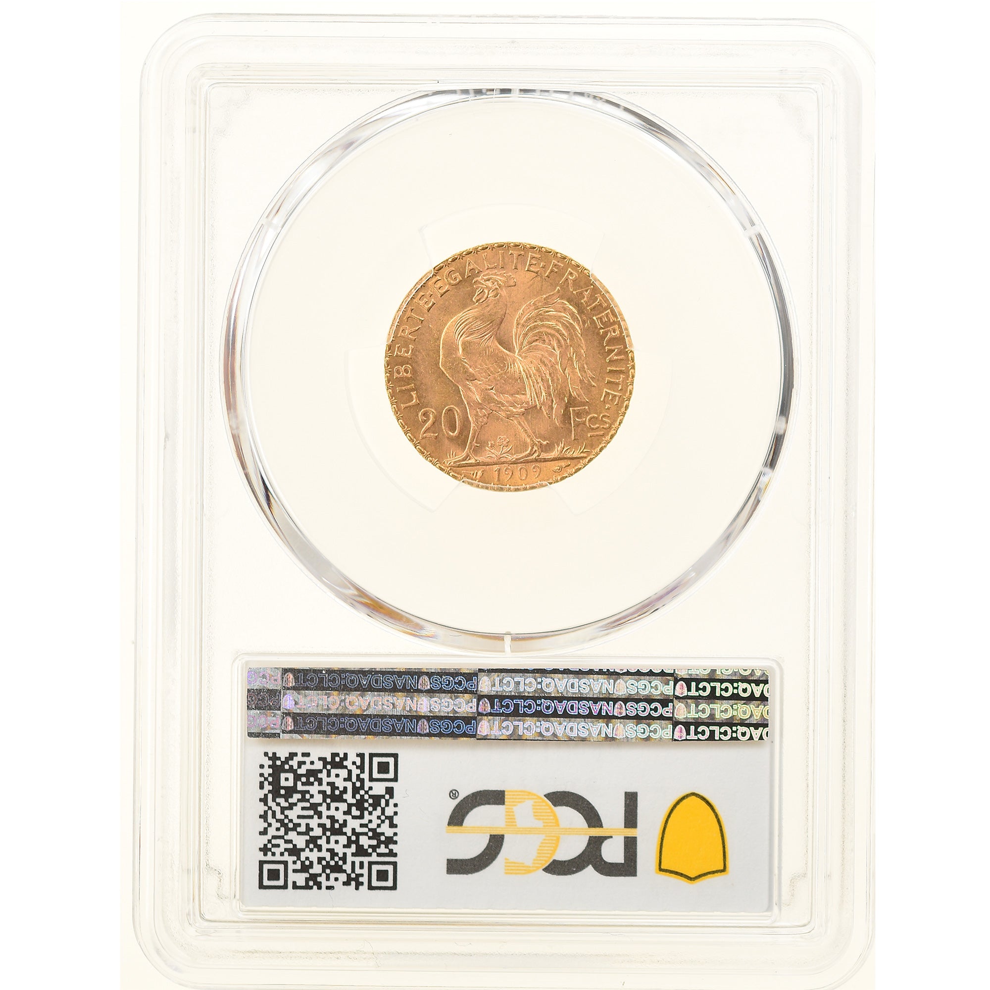 Monnaie, France, Marianne, 20 Francs, 1909, Paris, PCGS, MS65, FDC, Or