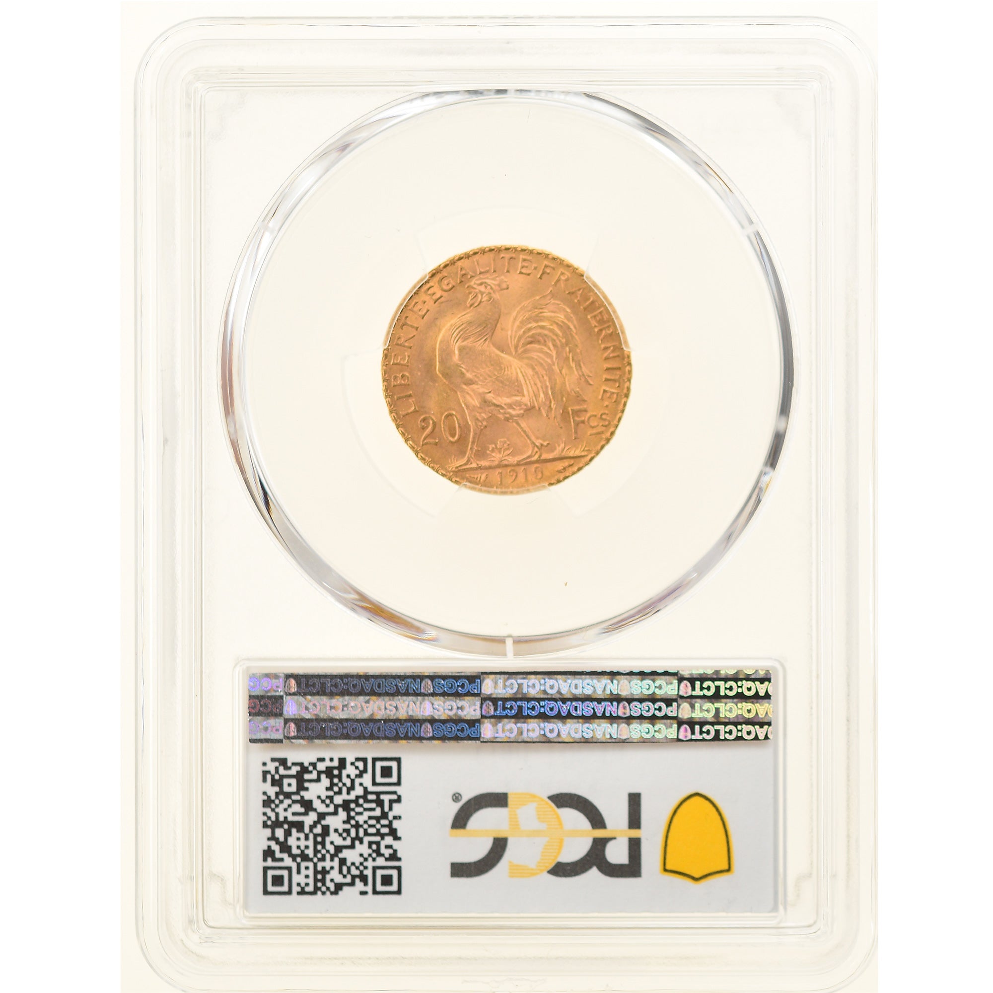Coin, France, Marianne, 20 Francs, 1910, Paris, PCGS, MS66, MS(65-70), Gold