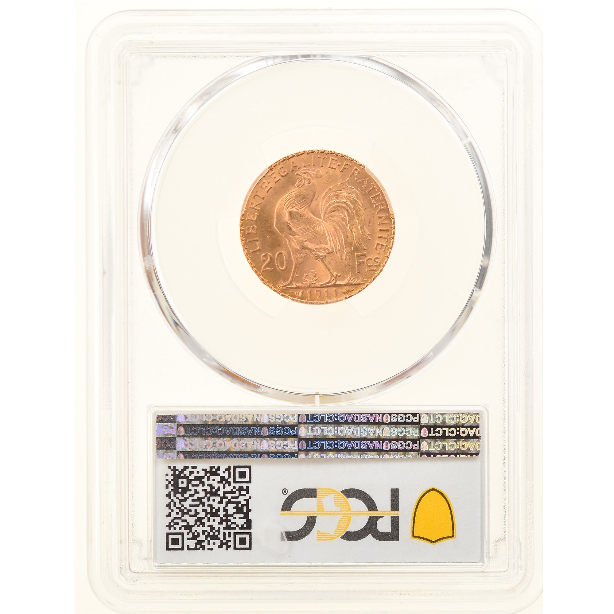 Monnaie, France, Marianne, 20 Francs, 1911, PCGS, MS66, FDC, Or, Gadoury:1064a