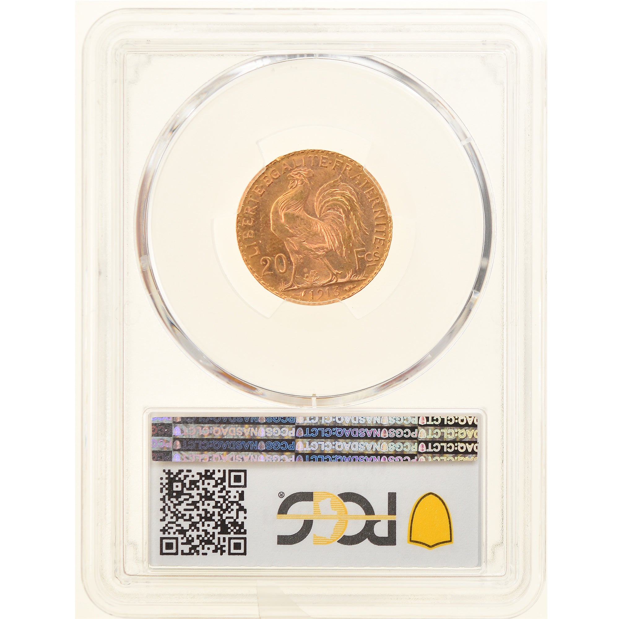 Monnaie, France, Marianne, 20 Francs, 1913, Paris, PCGS, MS65+, FDC, Or