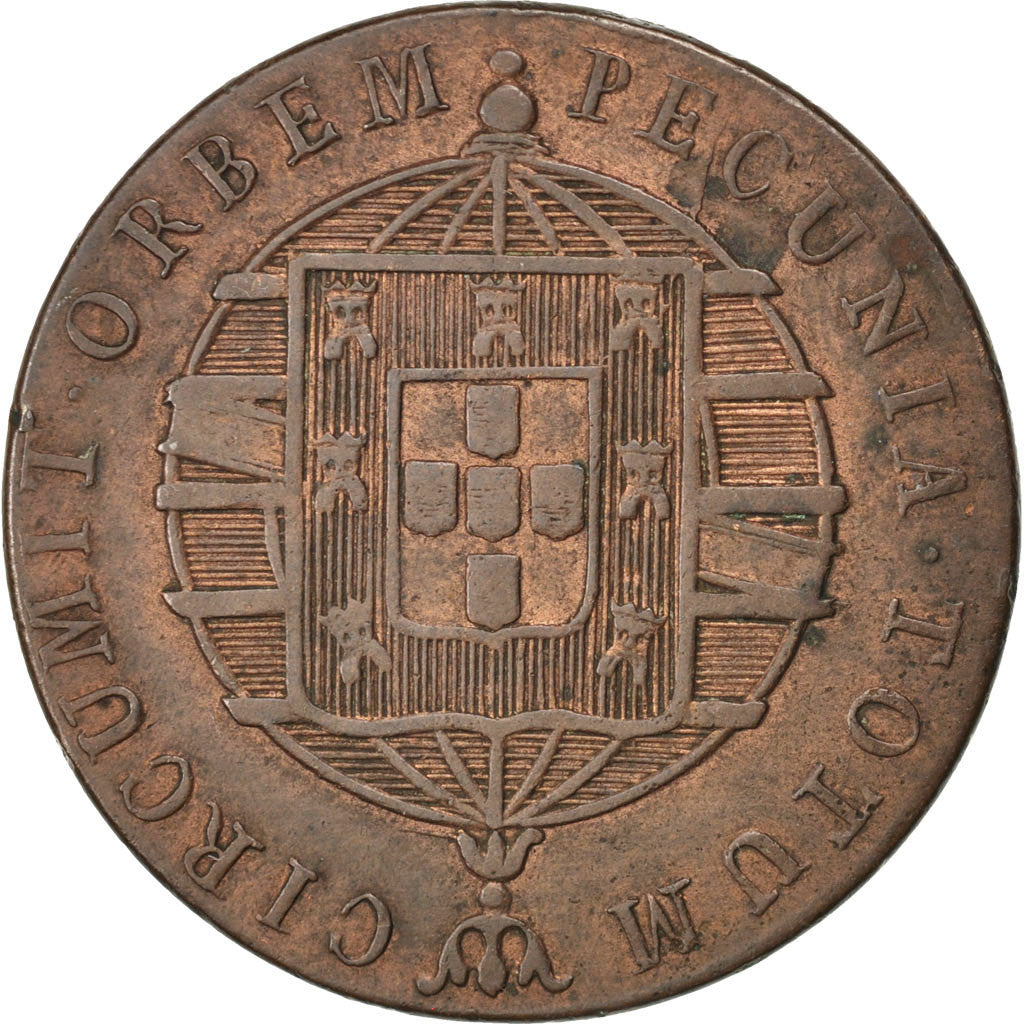 Brésil, Joao VI, 75 Reis 1818 M, KM 320