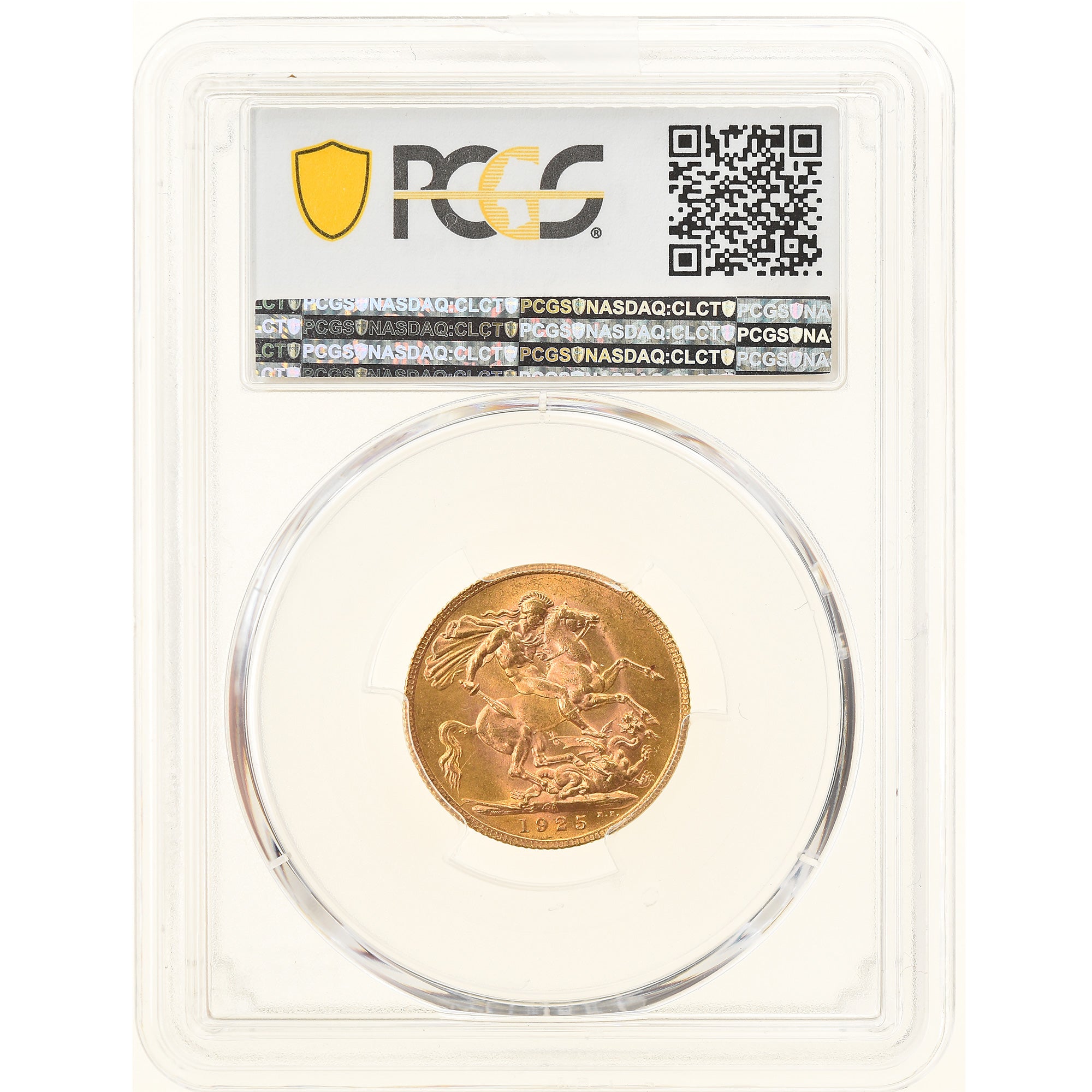 Monnaie, Afrique du Sud, George V, Sovereign, 1925, PCGS, MS64, SPL+, Or, KM:21
