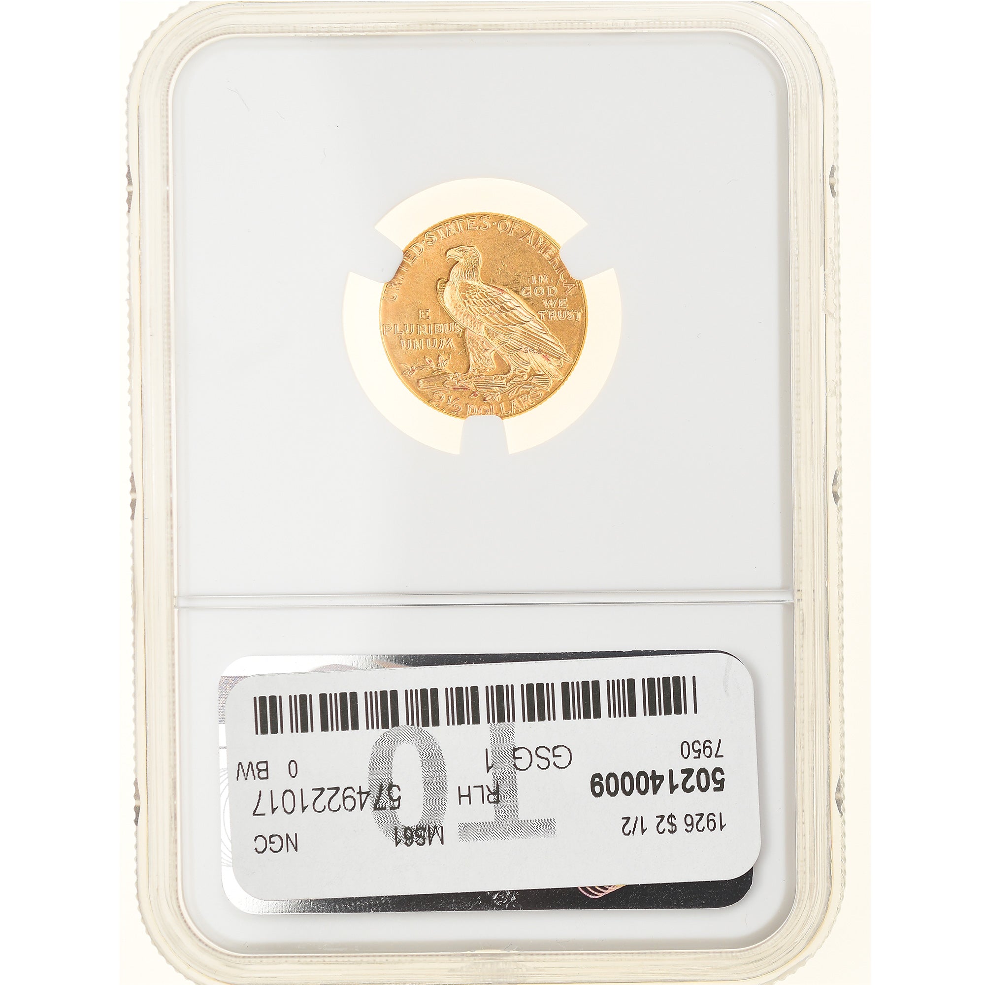 Moneda, Estados Unidos, Indian Head, $2.50, Quarter Eagle, 1926, U.S. Mint