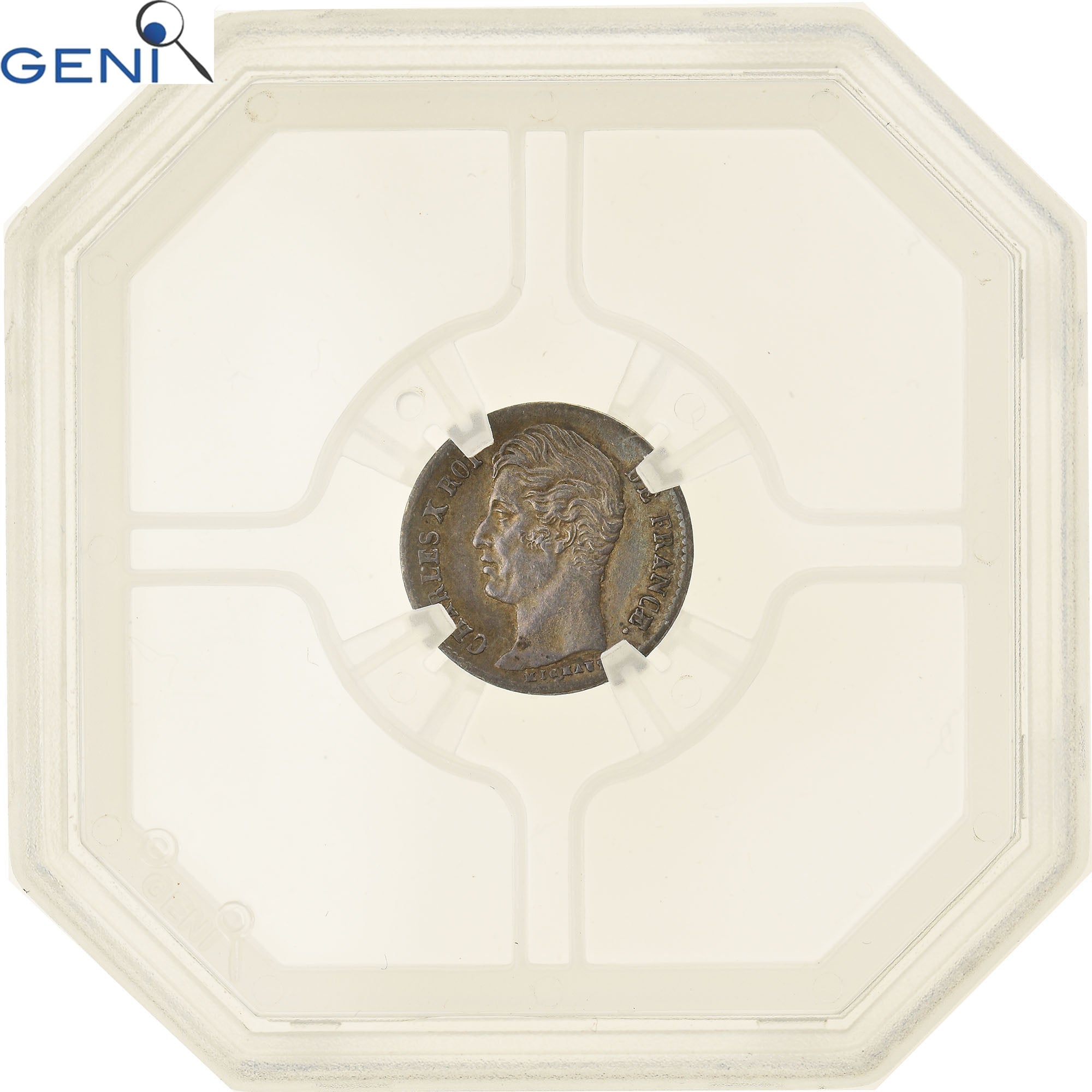 Moneda, Francia, Charles X, 1/4 Franc, 1829, Rouen, GENI, AU58, EBC, Plata