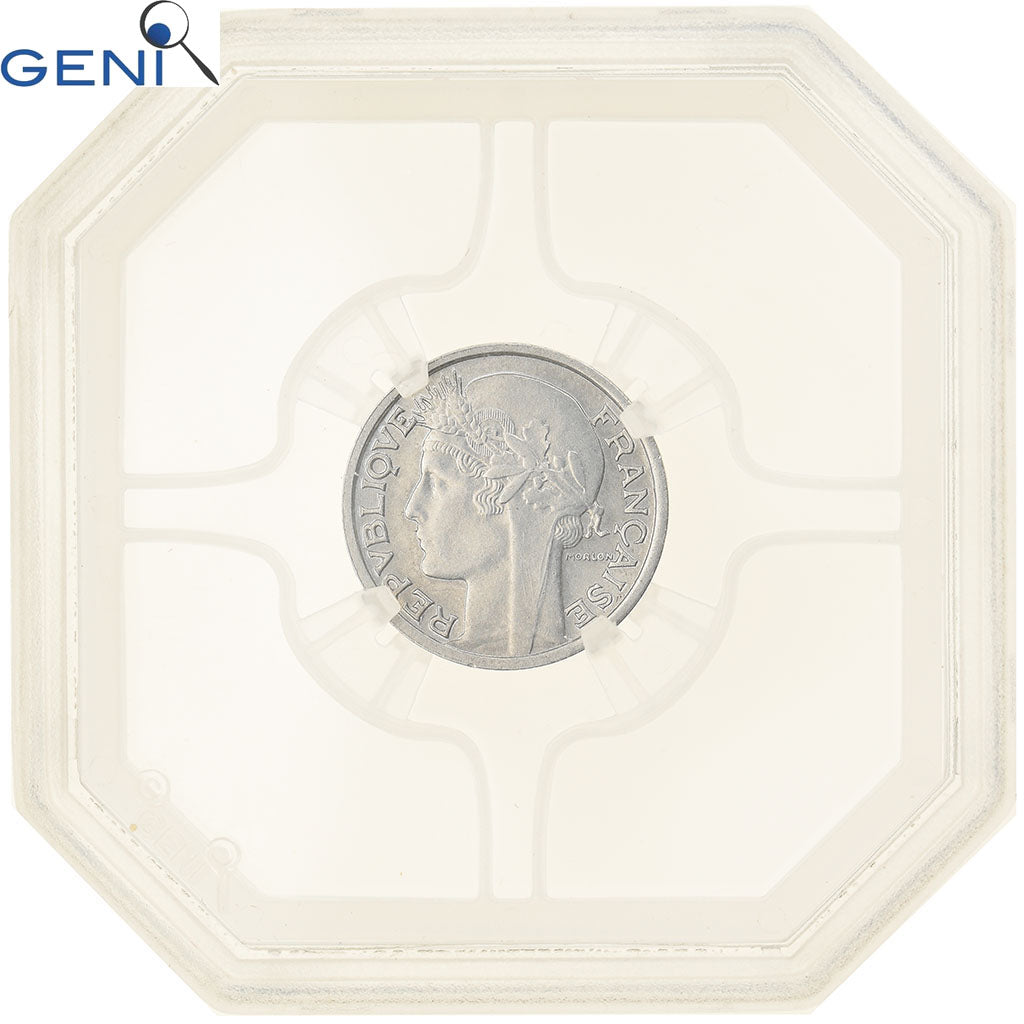 Monnaie, France, Morlon, 50 Centimes, 1947, Beaumont - Le Roger, GENI, MS63