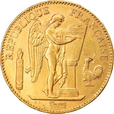 Moneta, Francia, Génie, 100 Francs, 1882, Paris, BB, Oro, KM:832, Gadoury:1137