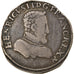 Monnaie, France, François II, Henri II, Teston, 1560, Lyon, TB+, Argent