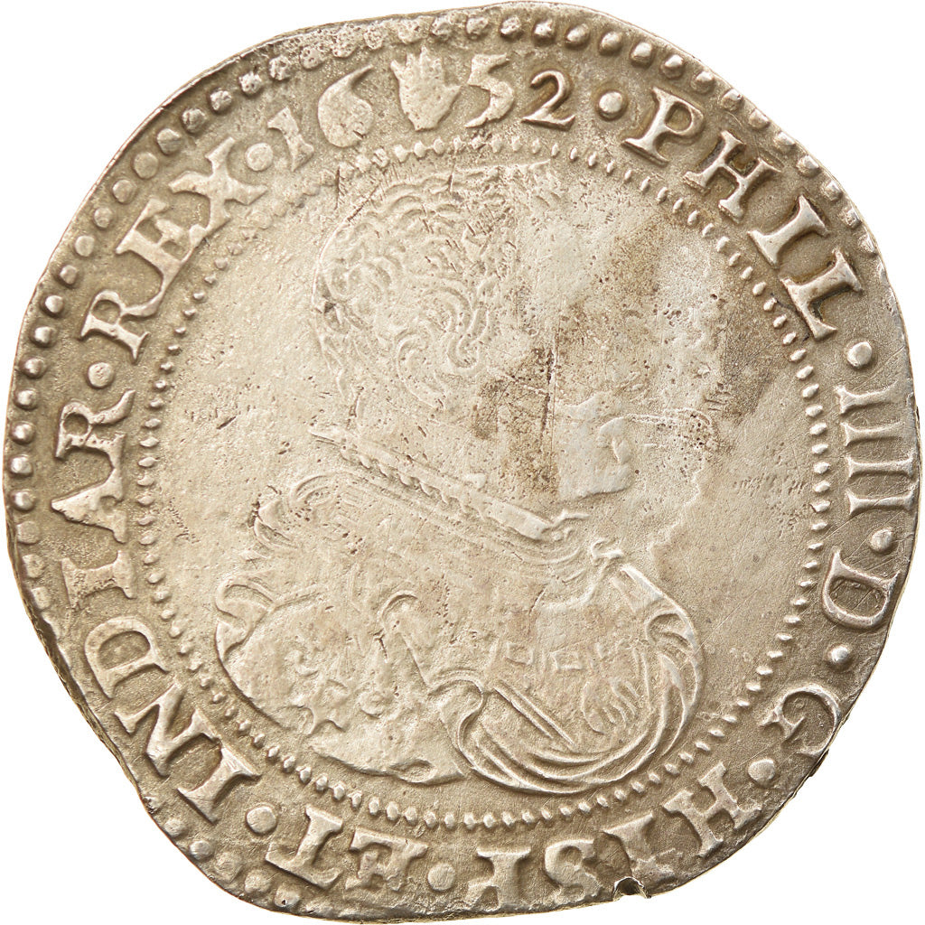 Coin, Spanish Netherlands, BRABANT, Philip IV, Ducaton, 1652, Antwerp