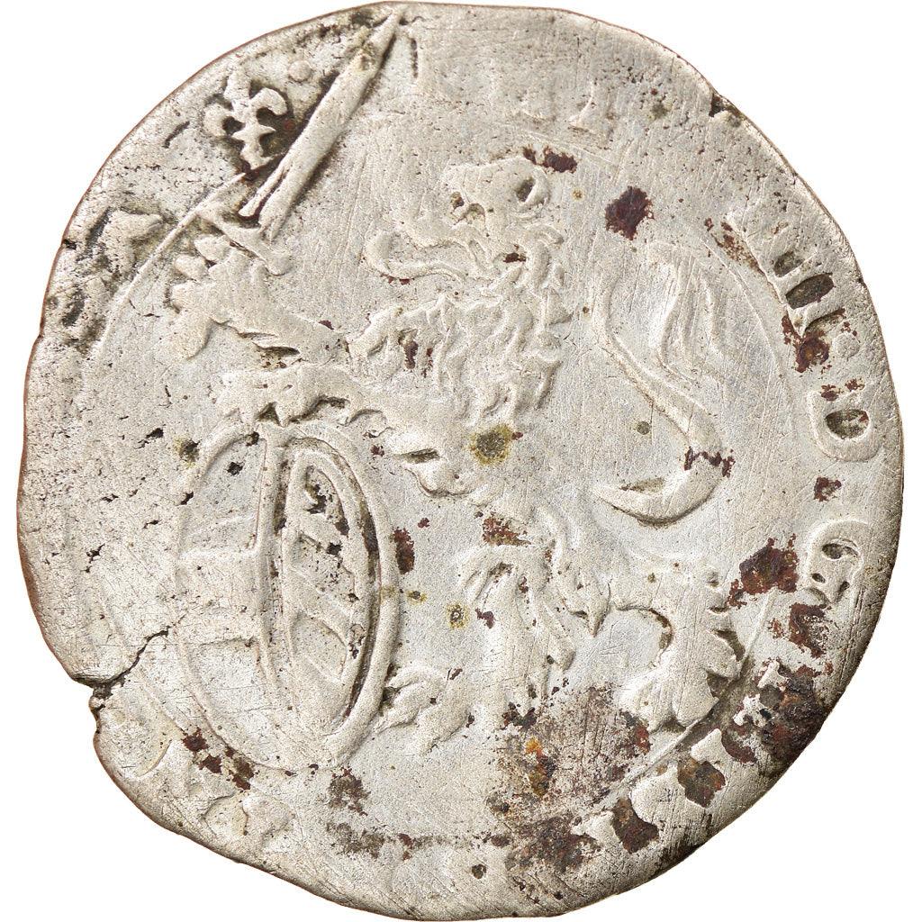Coin, Spanish Netherlands, Flanders, Philip IV, Escalin, 1623, Bruges