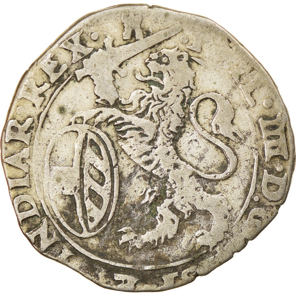 Coin, Spanish Netherlands, Philip IV, Escalin, 1629, Tournai, VF(30-35), Silver