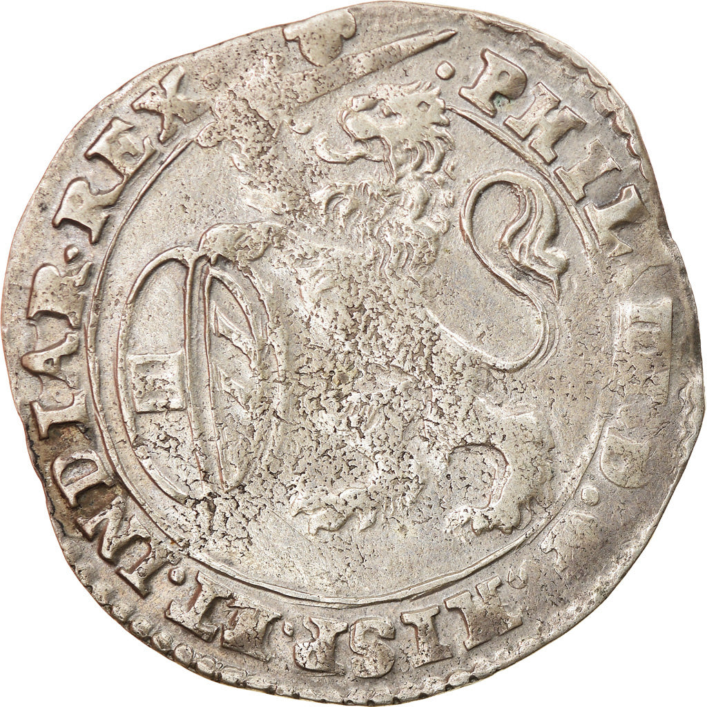 Moneta, Paesi Bassi Spagnoli, BRABANT, Philip IV, Escalin, 1650, Brussels, BB