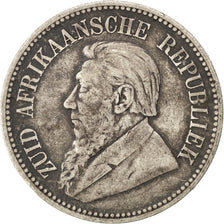 Afrique du Sud, République, 2 1/2 Shillings 1895, KM 7