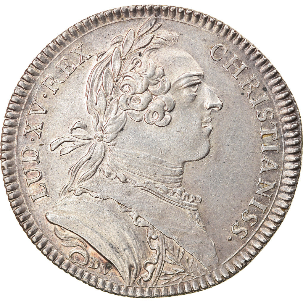 France, Jeton, Louis XV, Chambre de Commerce de Bordeaux, 1750, Duvivier, SUP