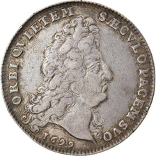 France, Jeton, Louis XIV, Ville de Rouen, 1699, TTB, Argent, Feuardent:6199
