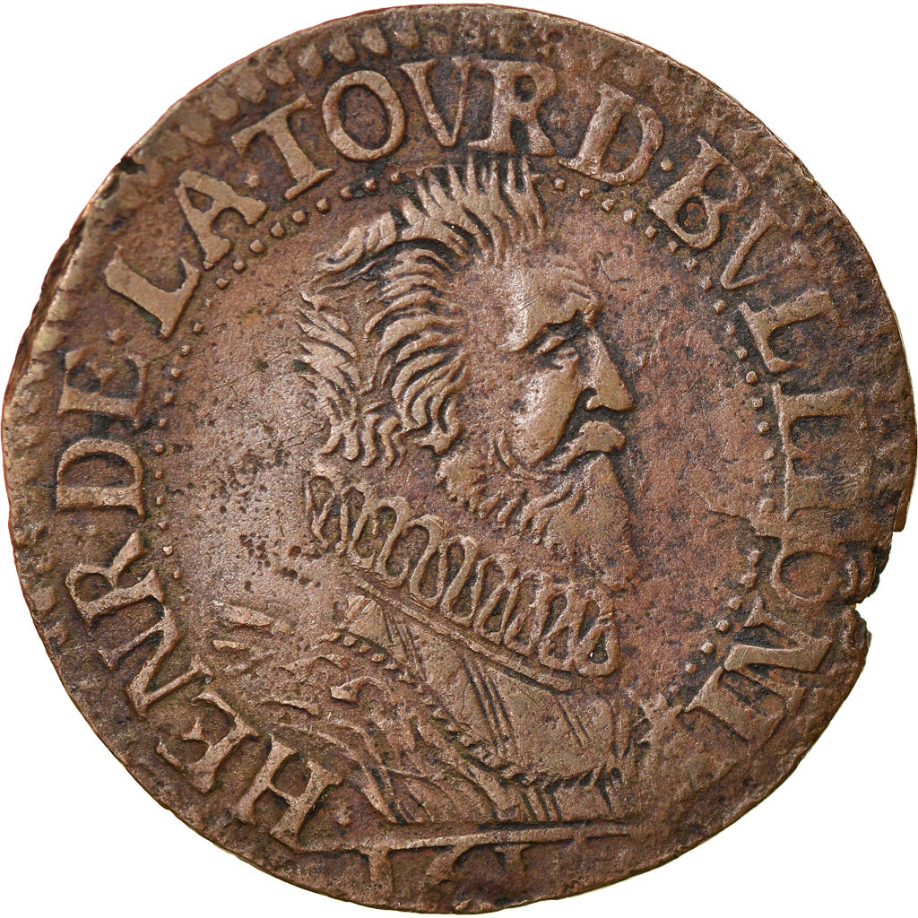 Monnaie, FRENCH STATES, Principauté de Sedan, Henri de la Tour d'Auvergne