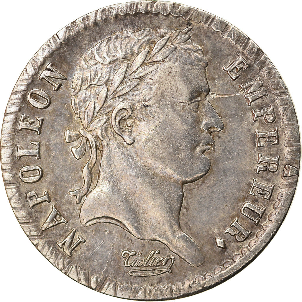 Munten, Frankrijk, Napoléon I, 1/2 Franc, 1812, Lille, ZF+, Zilver, KM:691.15