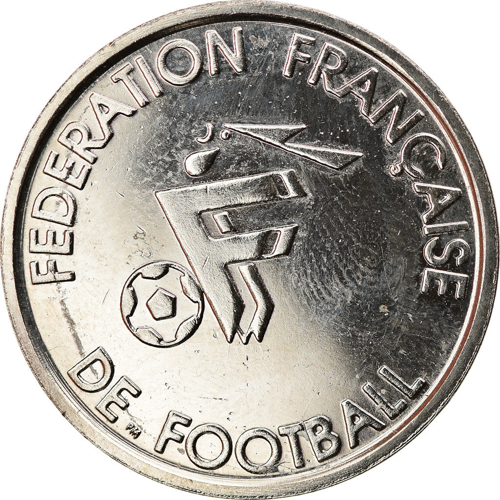 France, Jeton, Équipe de France de Football, Lama, gardien, 1999, TTB, Nickel