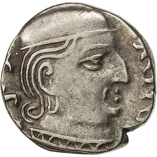 Moneda, India, Drachm, MBC+, Plata