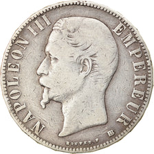 Munten, Frankrijk, Napoleon III, Napoléon III, 5 Francs, 1856, Strasbourg, FR