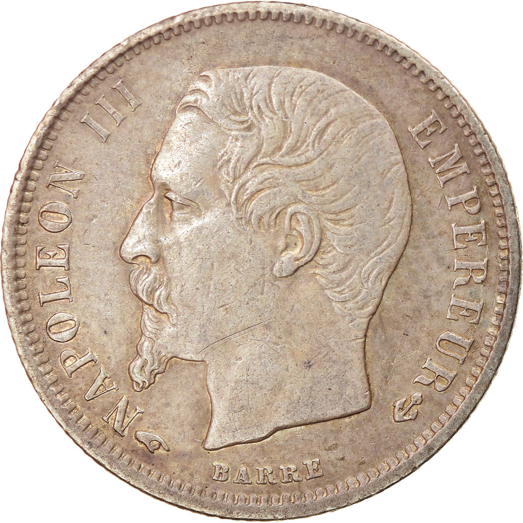 Monnaie, France, Napoleon III, Napoléon III, 50 Centimes, 1857, Paris, TTB