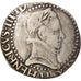 Monnaie, France, Henri III, 1/4 Franc, 1578, La Rochelle, TB+, Argent