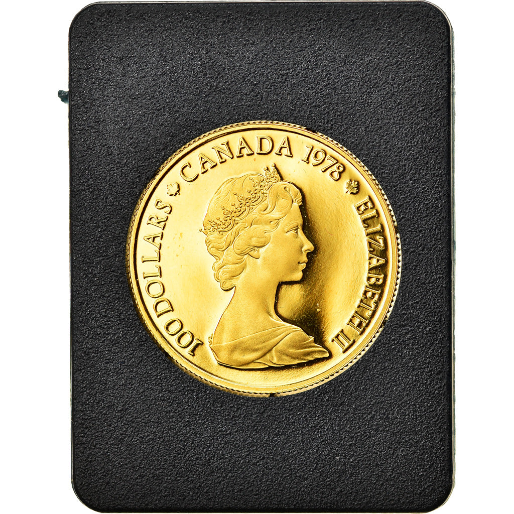 Coin, Canada, Elizabeth II, 100 Dollars, 1978, Royal Canadian Mint, Ottawa