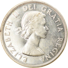 Moneda, Canadá, Elizabeth II, Dollar, 1960, Royal Canadian Mint, Ottawa, EBC