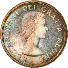 Coin, Canada, Elizabeth II, Dollar, 1962, Royal Canadian Mint, Ottawa