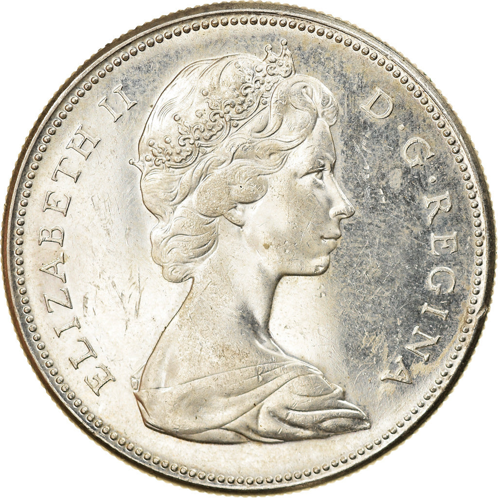 Coin, Canada, Elizabeth II, Dollar, 1967, Royal Canadian Mint, Ottawa