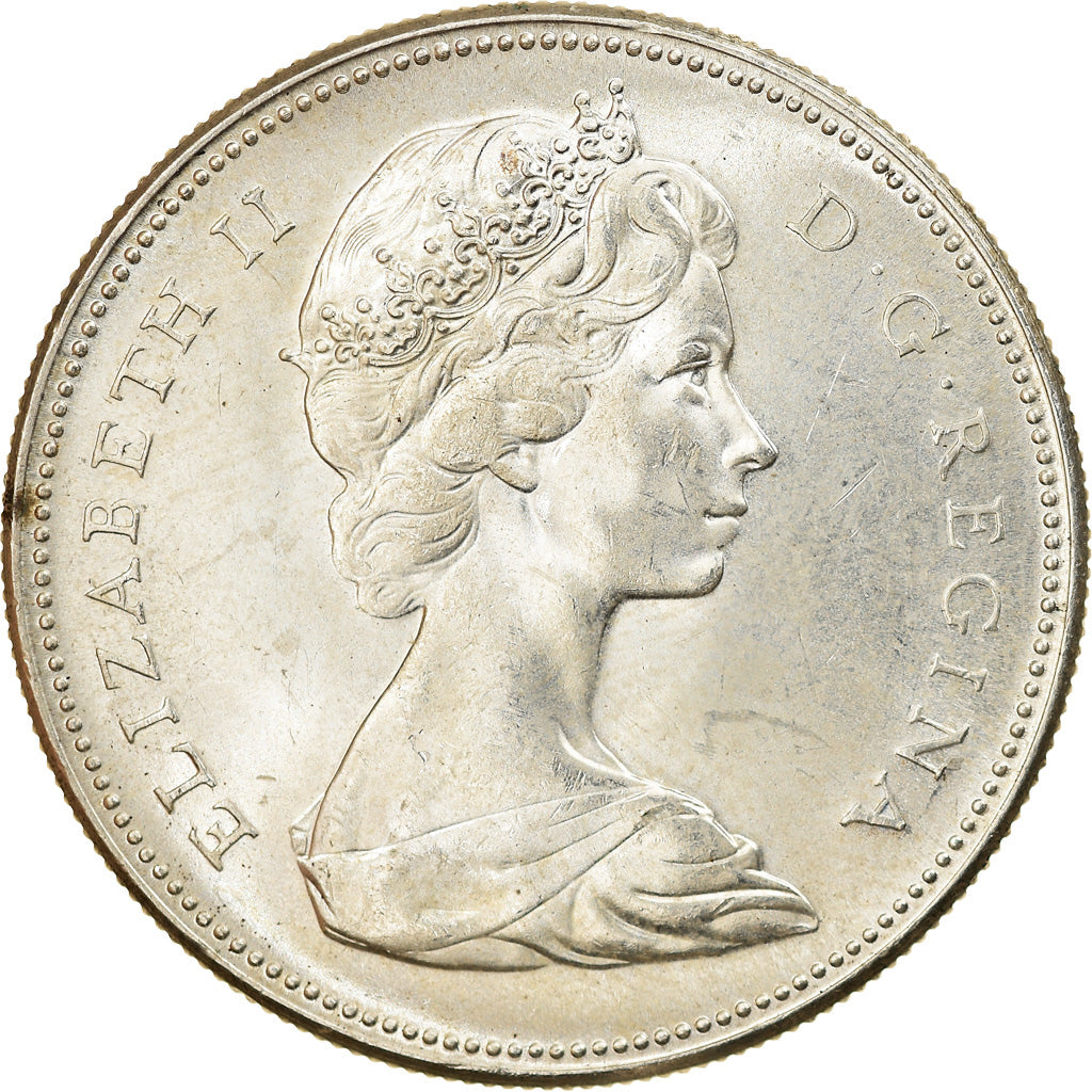 Coin, Canada, Elizabeth II, Dollar, 1967, Royal Canadian Mint, Ottawa