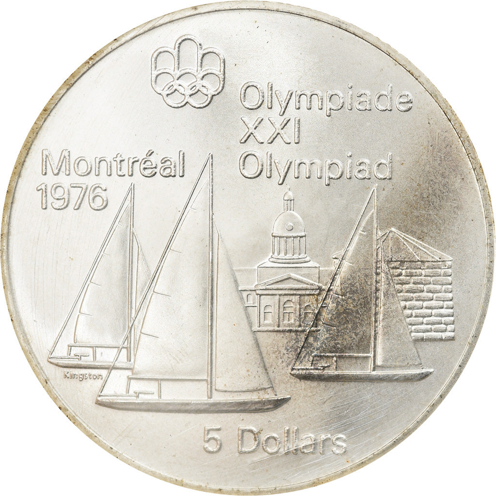 Coin, Canada, Elizabeth II, 5 Dollars, 1973, Royal Canadian Mint, Ottawa, BE
