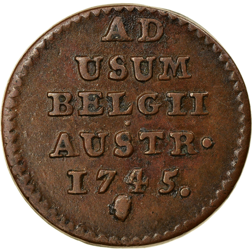 Coin, AUSTRIAN NETHERLANDS, Maria Theresa, Liard, Oord, 1745, Brussels