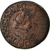 Coin, France, Louis XIII, Denier tournois, buste enfantin « petite