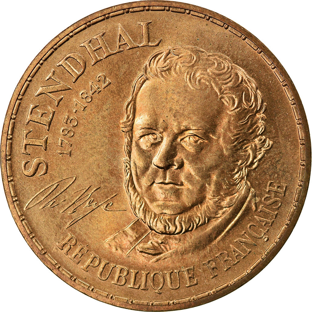 Monnaie, France, Stendhal, 10 Francs, 1983, SUP+, Nickel-Bronze, Gadoury:817
