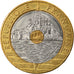 Monnaie, France, Mont Saint Michel, 20 Francs, 1993, SPL, Tri-Metallic