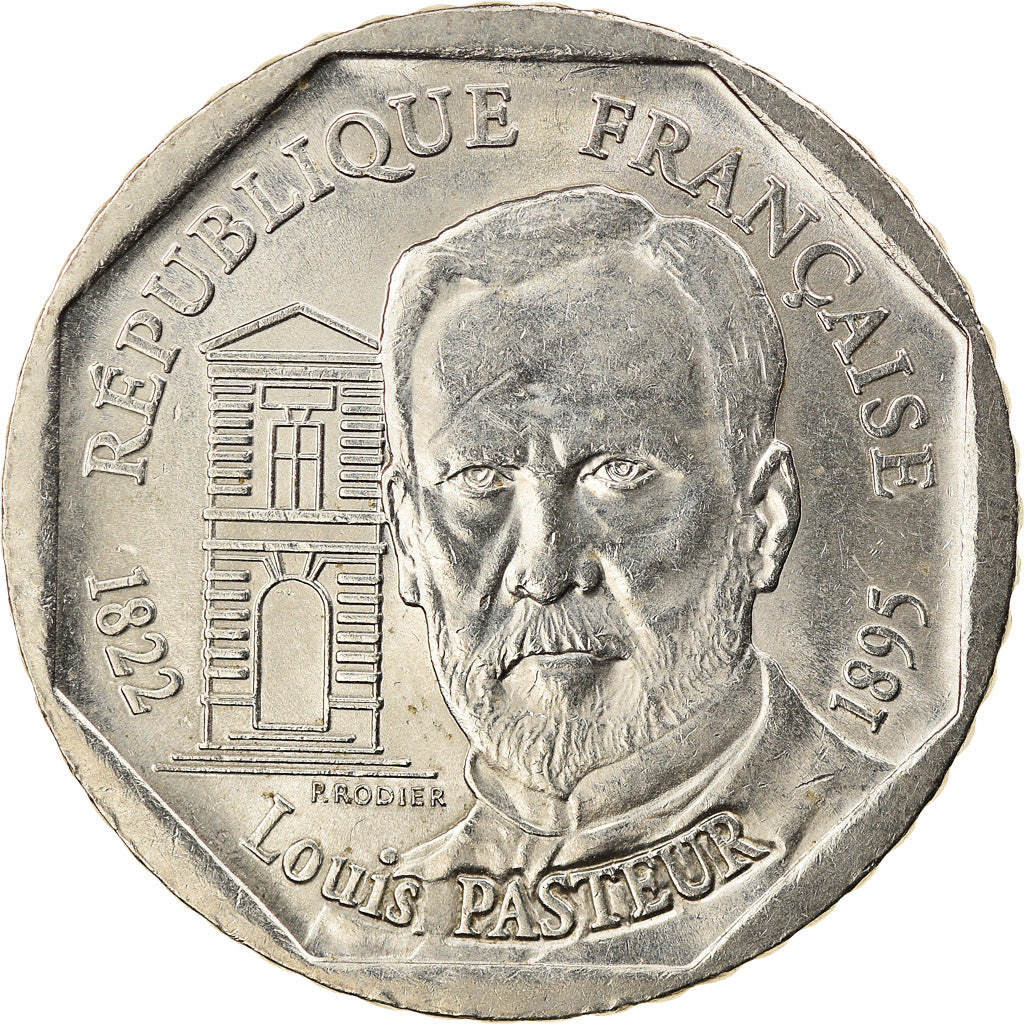 Monnaie, France, Pasteur, 2 Francs, 1995, SPL, Nickel, Gadoury:549, KM:1119