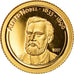 Monnaie, Mongolie, Alfred Nobel, 500 Tugrik, 2007, FDC, Or