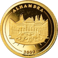 Coin, South Korea, Alhambra, 10 Won, 2009, MS(65-70), Gold
