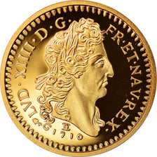 France, Medal, Réplique Double Louis d'or au soleil, History, MS(65-70), Gold